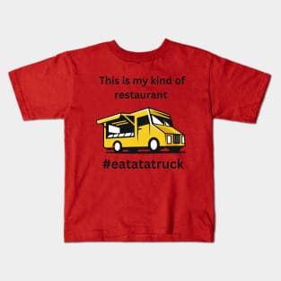 Food truck tee Kids T-Shirt